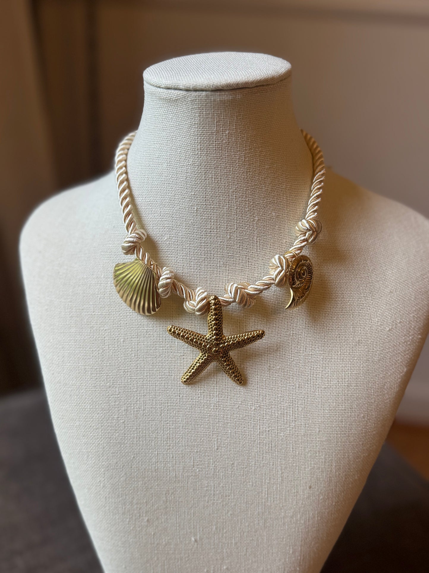 Trio Sea Rope Necklace
