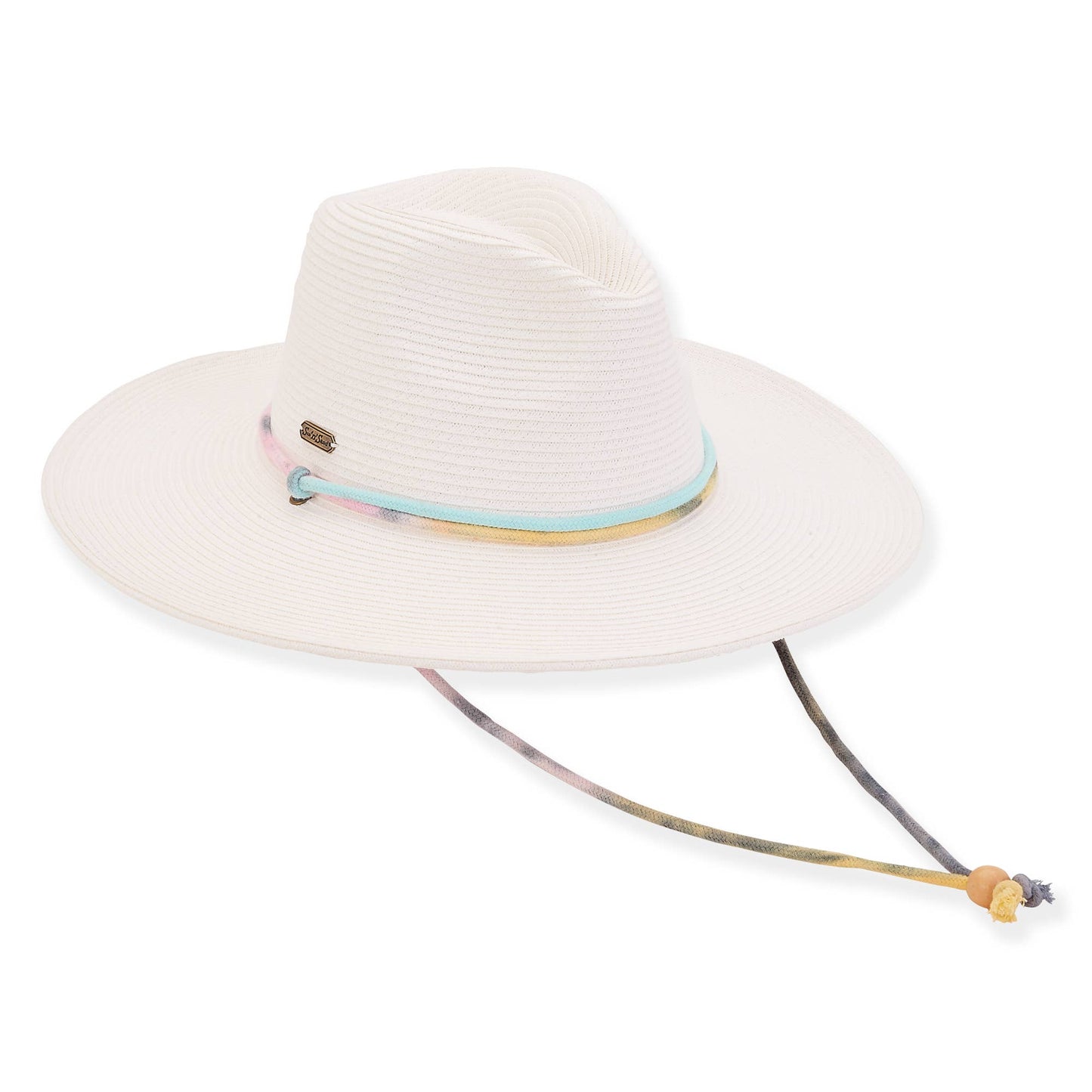 Pastel Paradise Safari Hat With Chin Cord