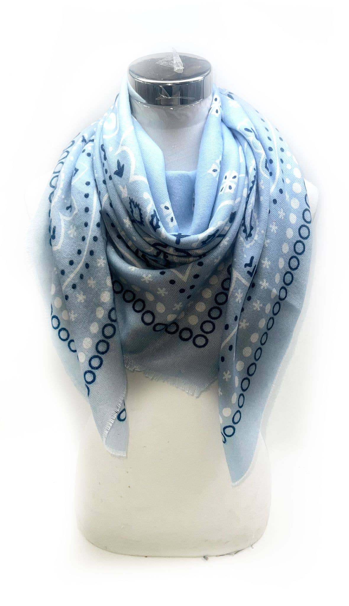 The Jolene Scarf : Blue