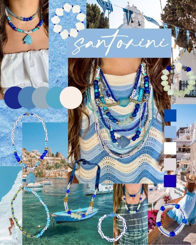 Classic Necklace | Santorini