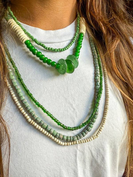 Classic Necklace | Green