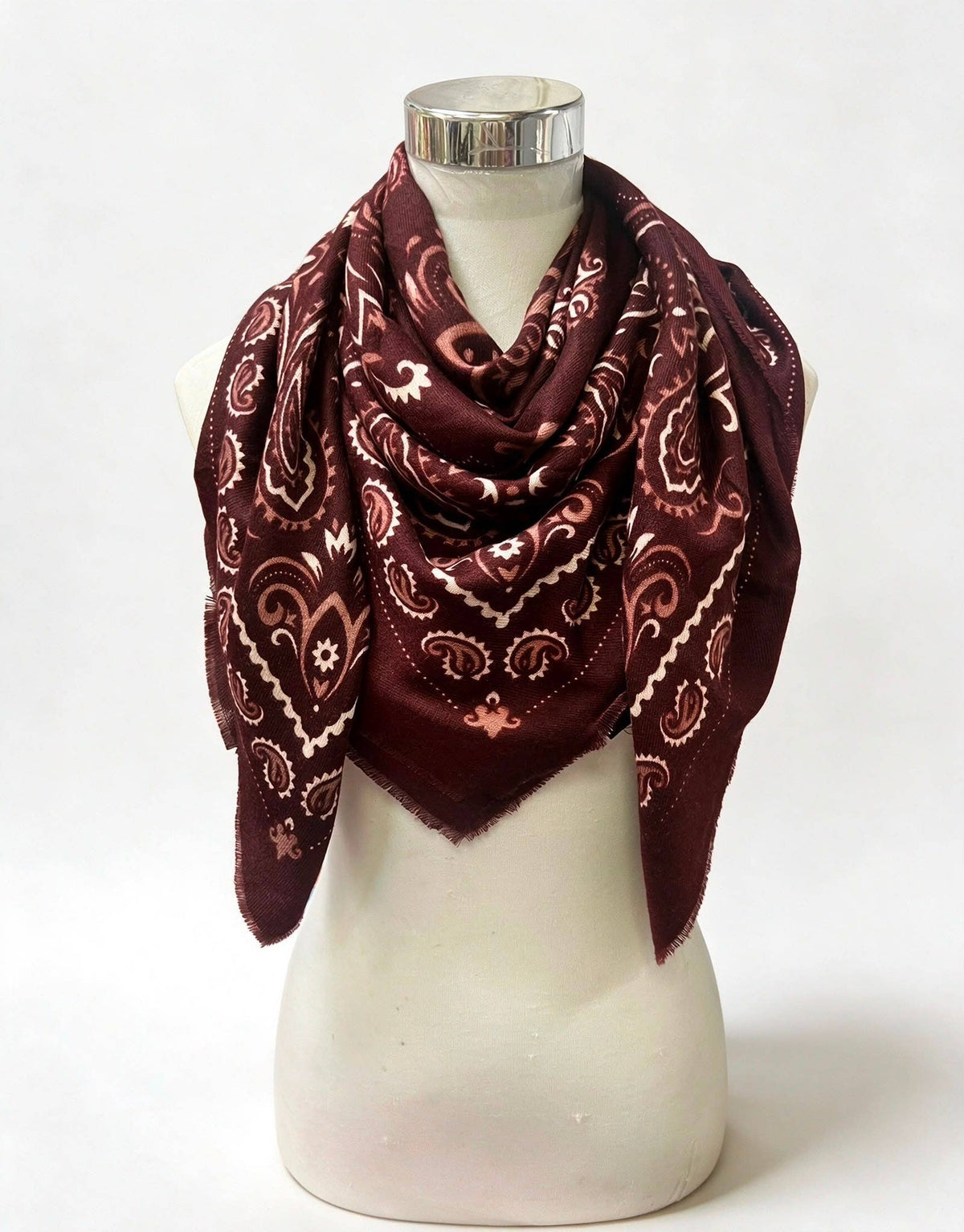 The Virginia Scarf: Plum