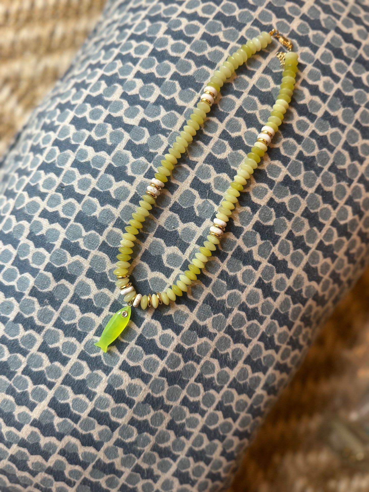 Neon Fish Necklace