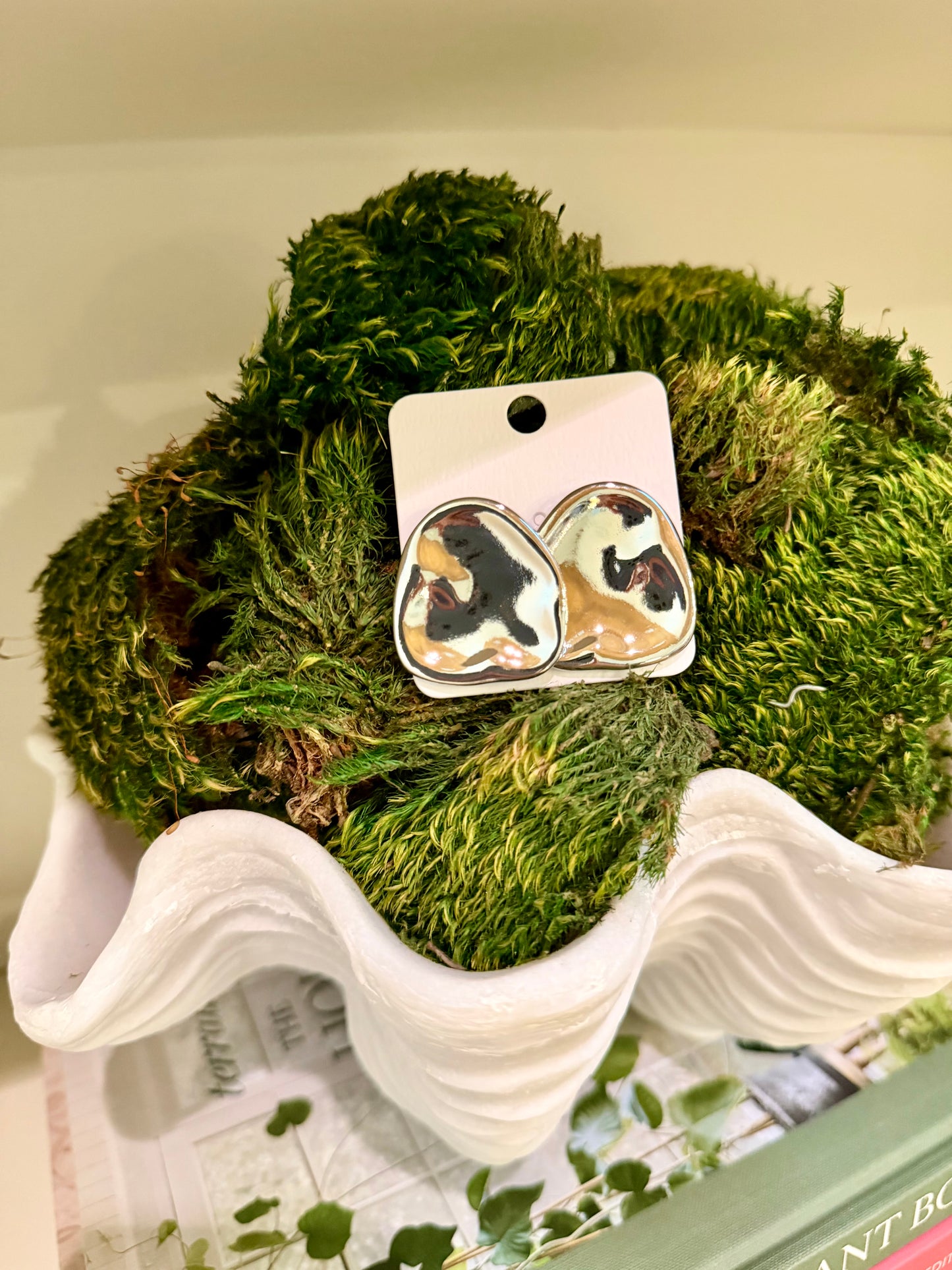Silver Statement Earring