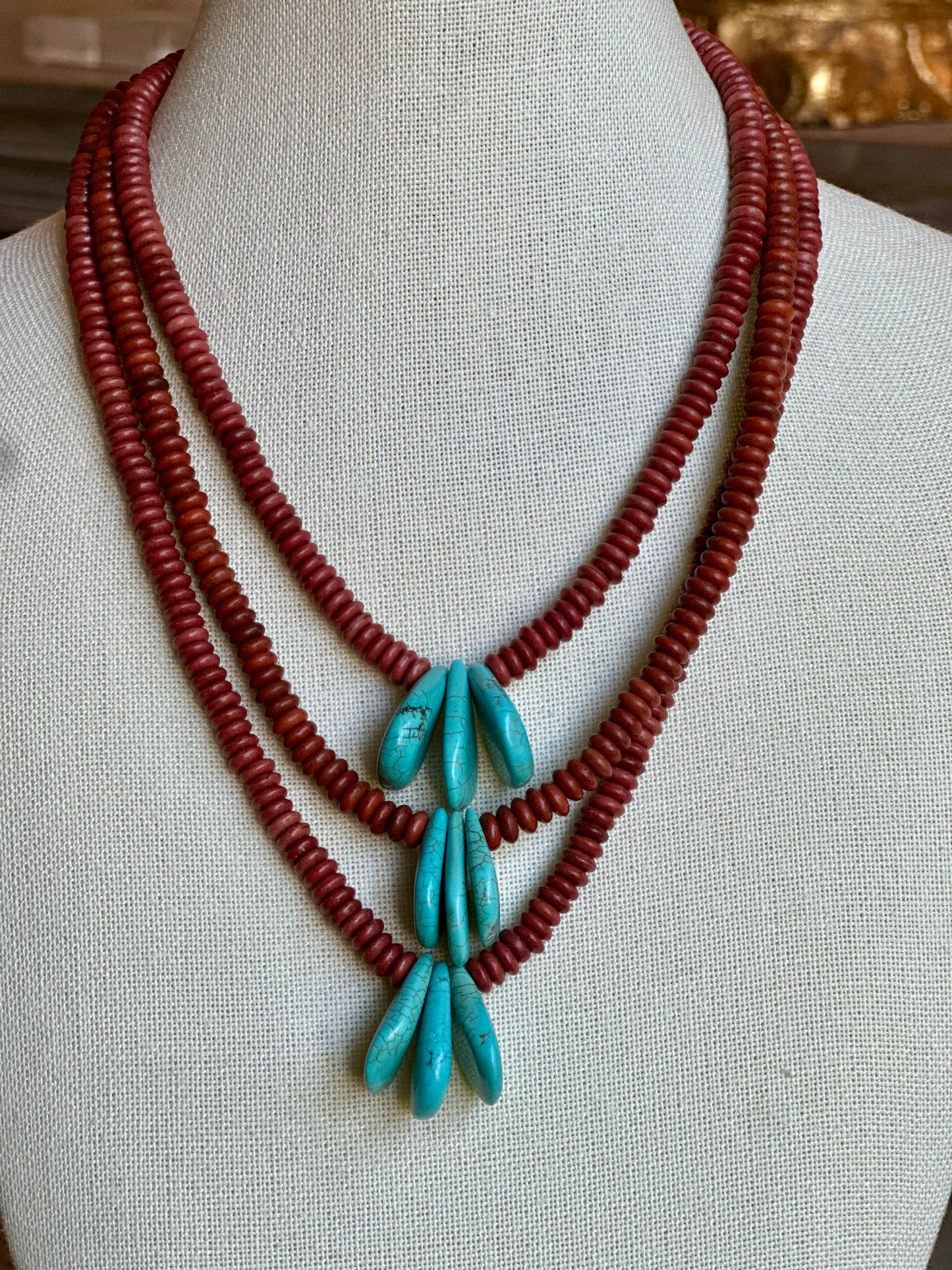 The Turquoise Triple Strand