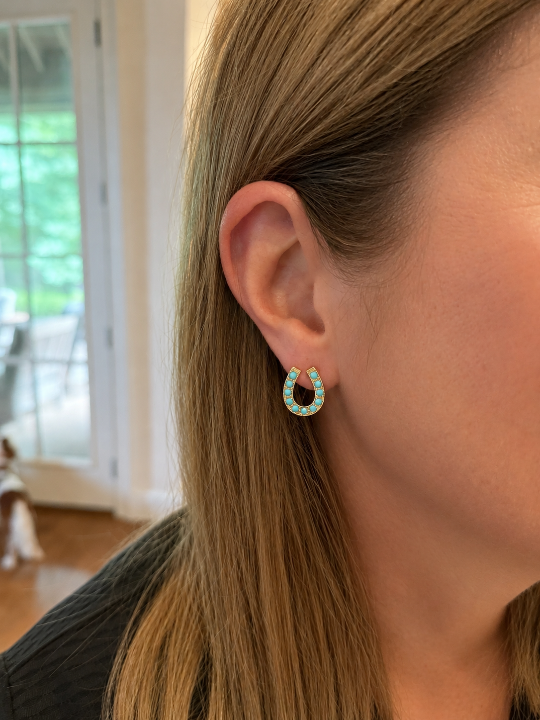 Turquoise Stud Earrings