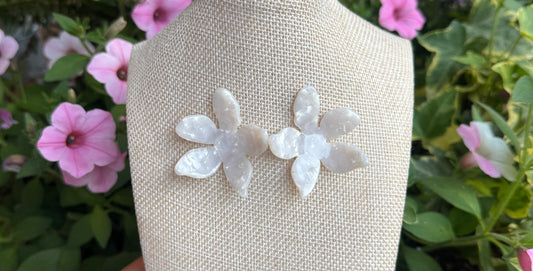 Acrylic Flower Earring
