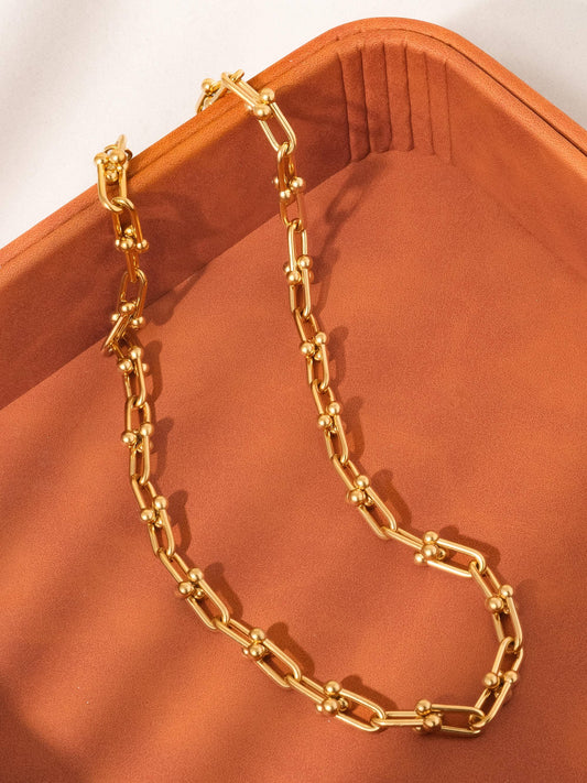 Bold Chain Necklace - Yellow Gold