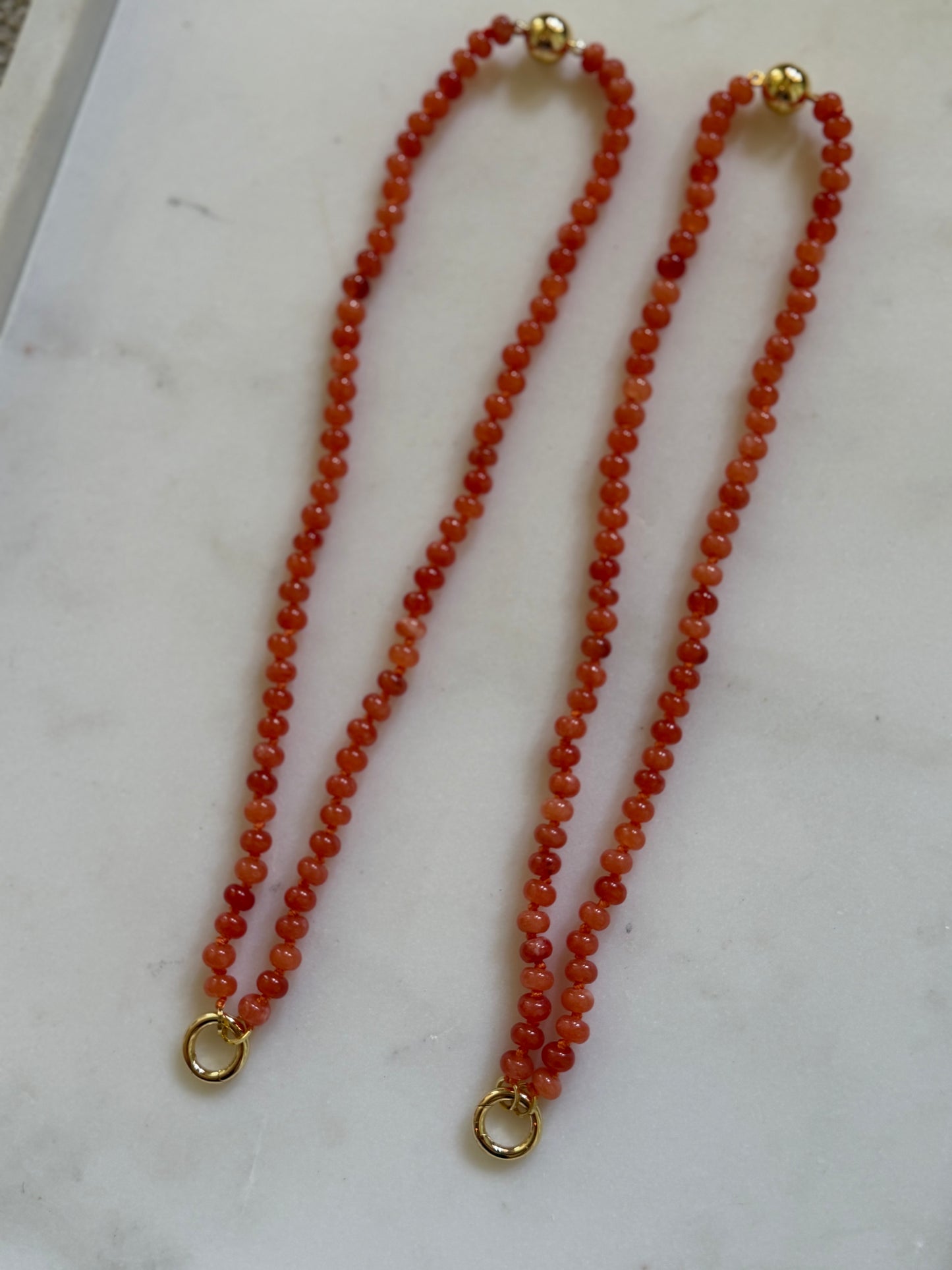 Clementine Beaded Necklace