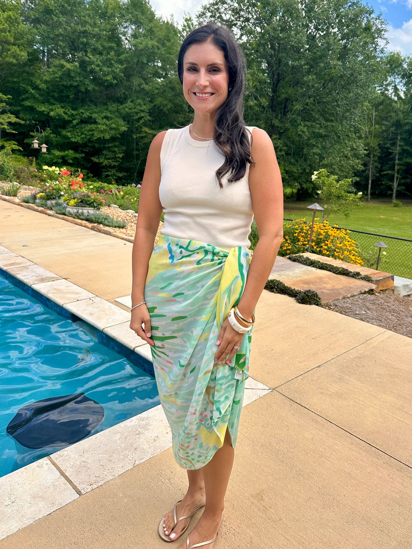 Palm Breeze Sarong