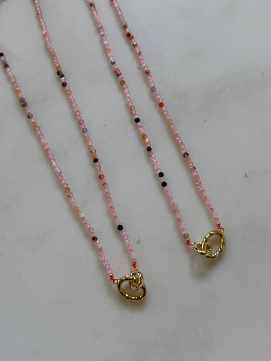 Pink Stardust Necklace