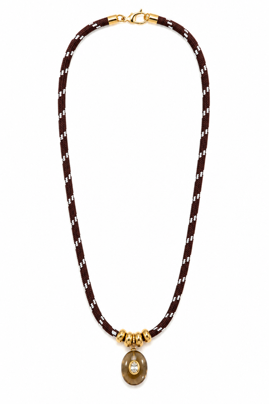 Cocoa Cord Necklace