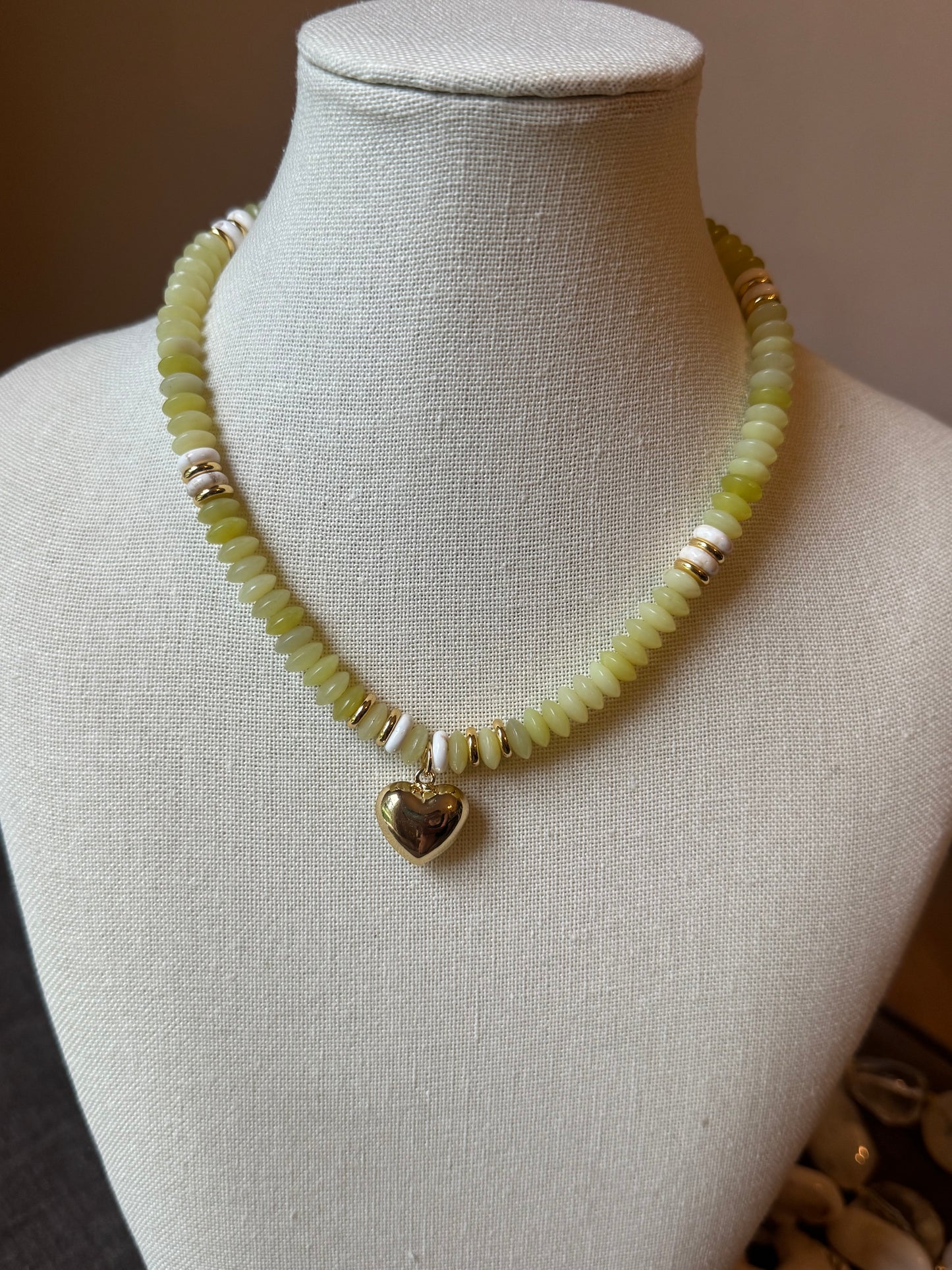 Limoncello Heart Necklace