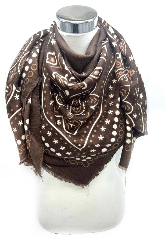 The Jolene Scarf: Brown