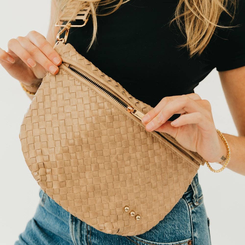 The Kaitlyn Crossbody - Taupe
