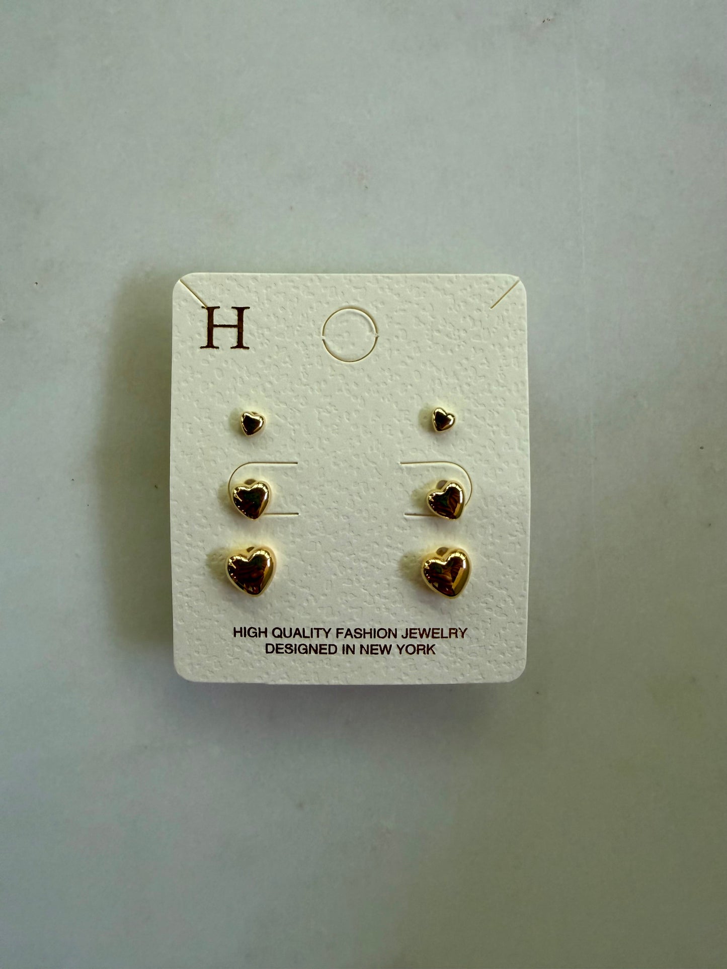 Heart Earring Set