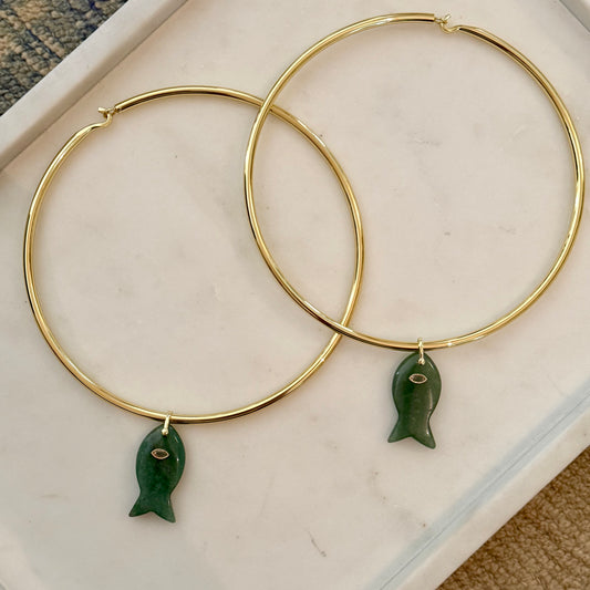 Fish Charm Choker