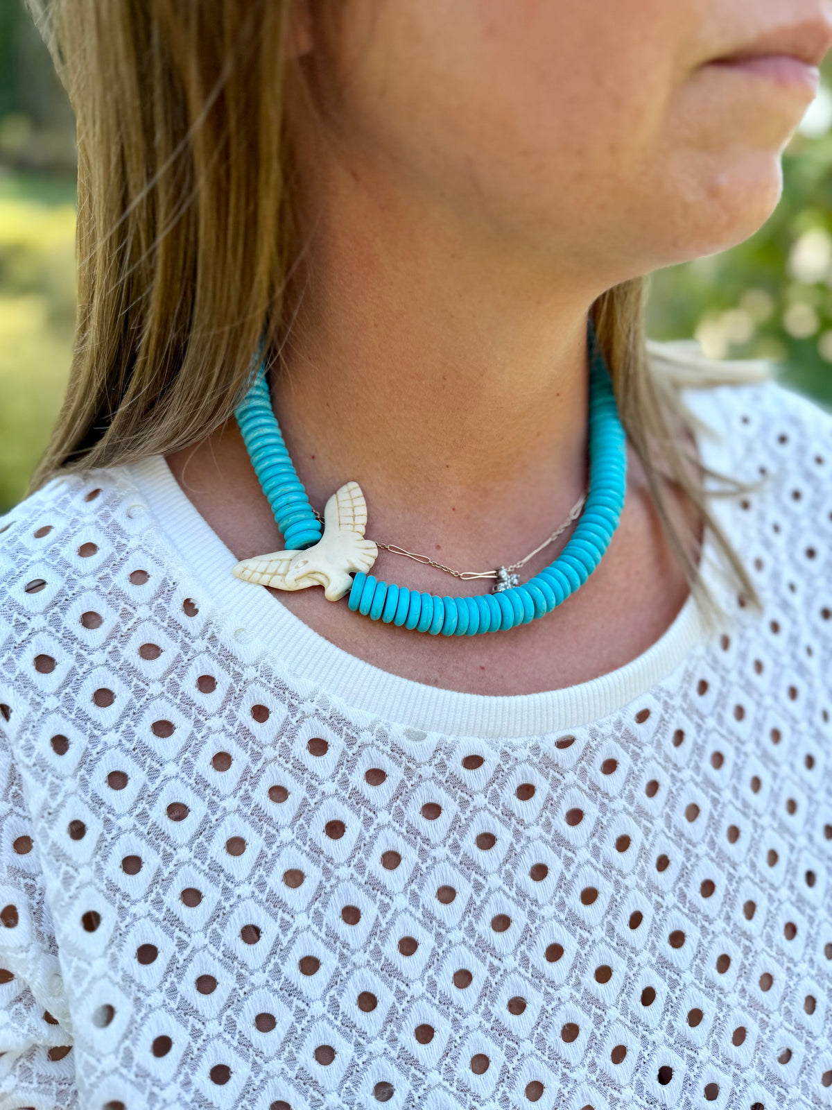 Turquoise Flight Necklace
