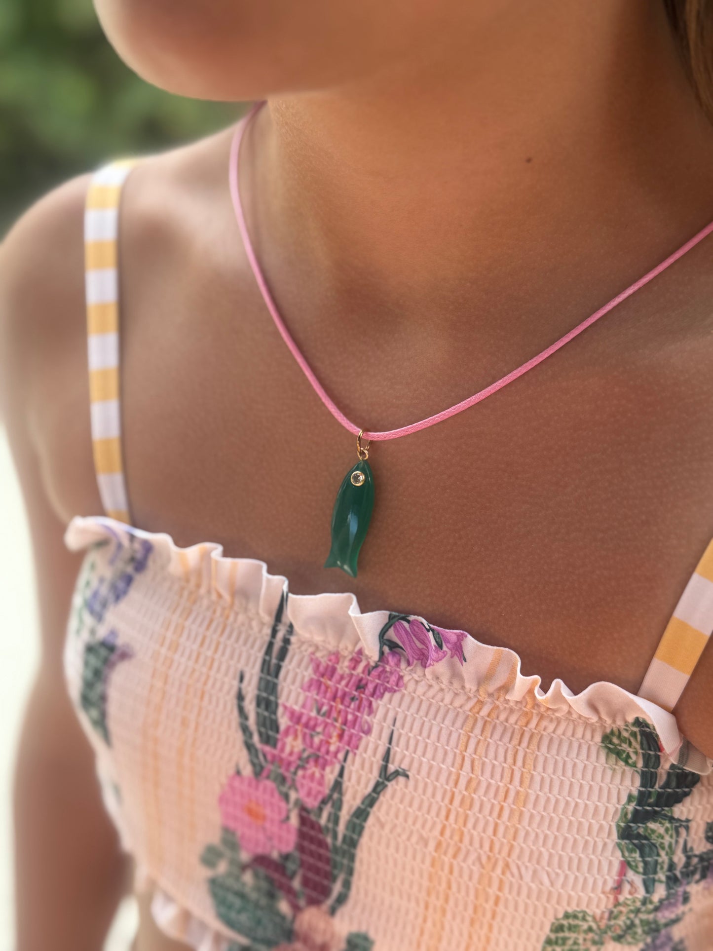 Summer Catch Rope Necklace