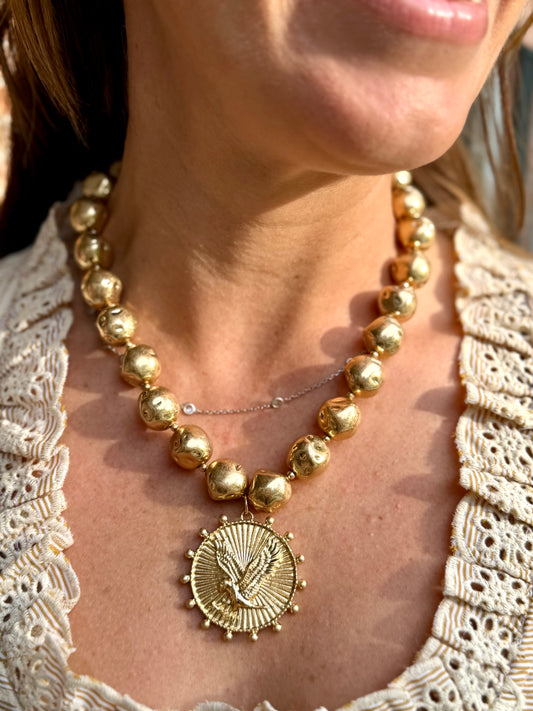 Gameday Eagle Necklace
