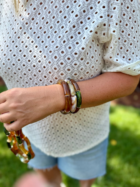 Tube Bracelets