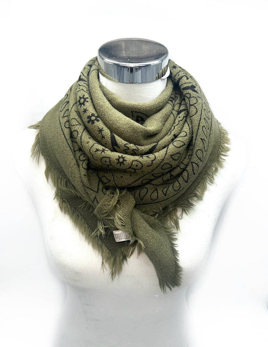 The Riley Scarf: green