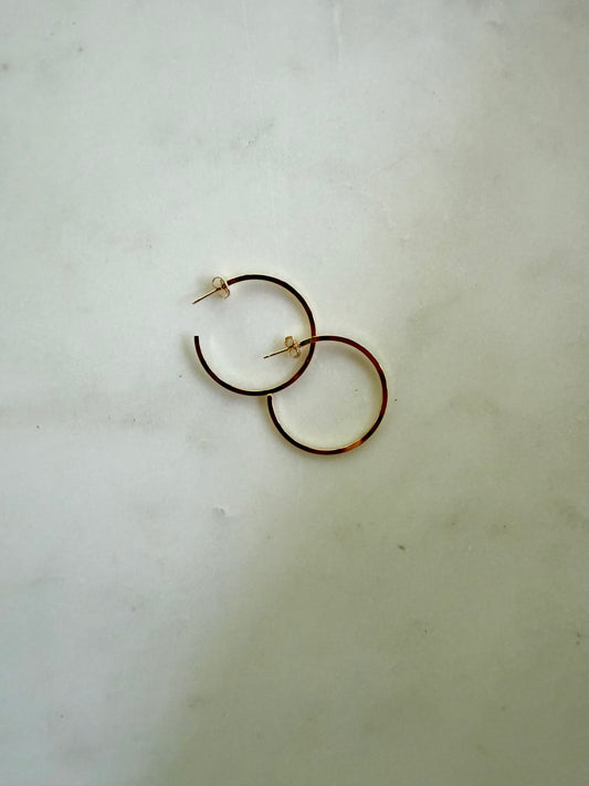 Classic Gold Hoop