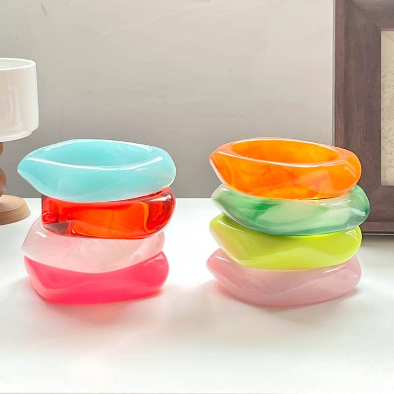 Shell Pink Bangle