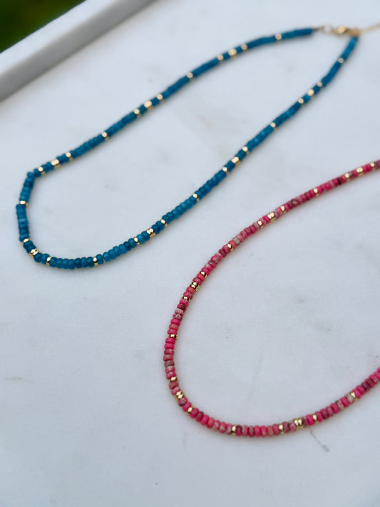 Color Pop Beaded Necklace