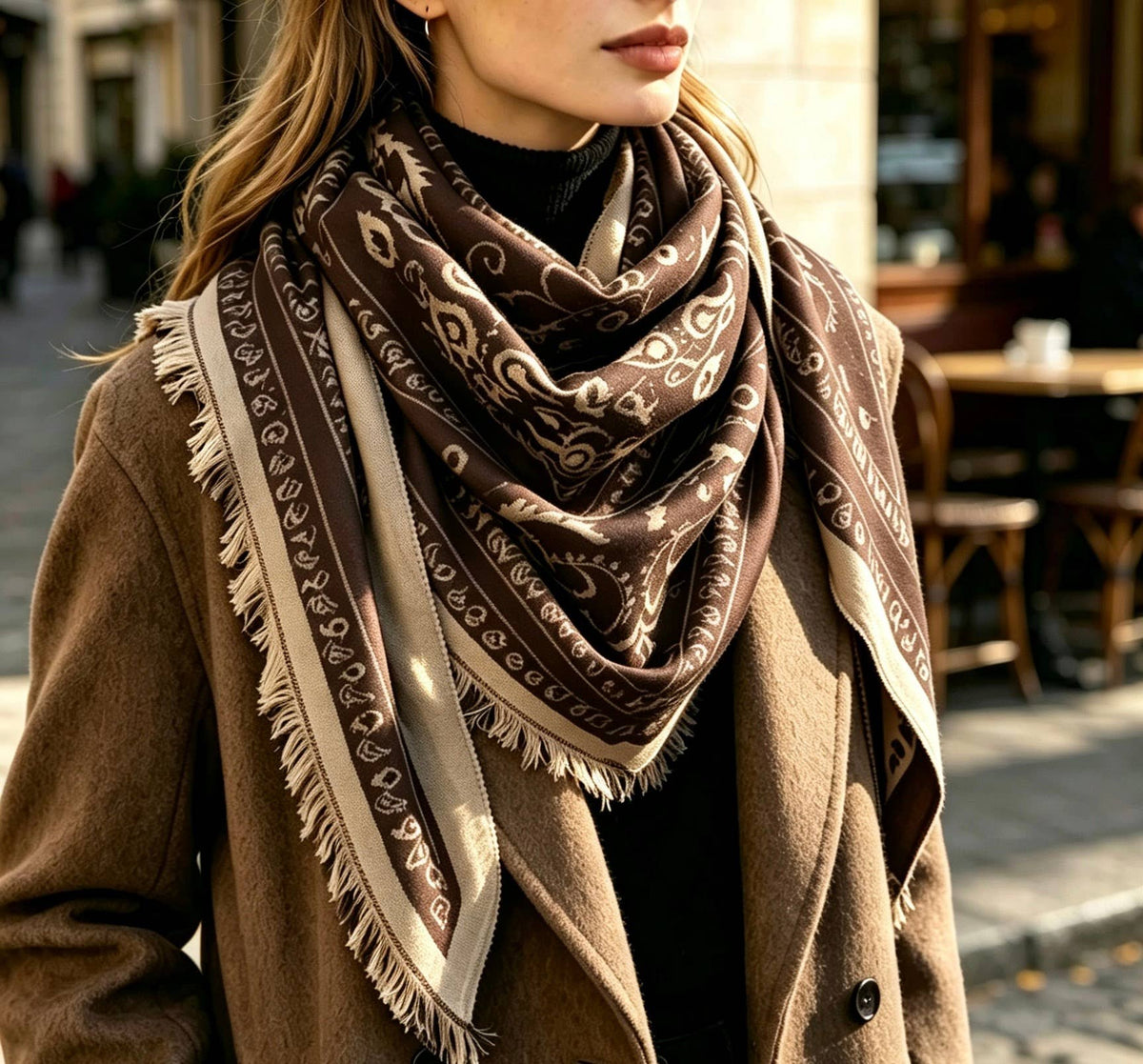 The Aspen Scarf : Cafe