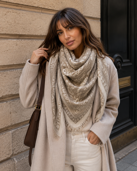 The Aspen Scarf: Taupe