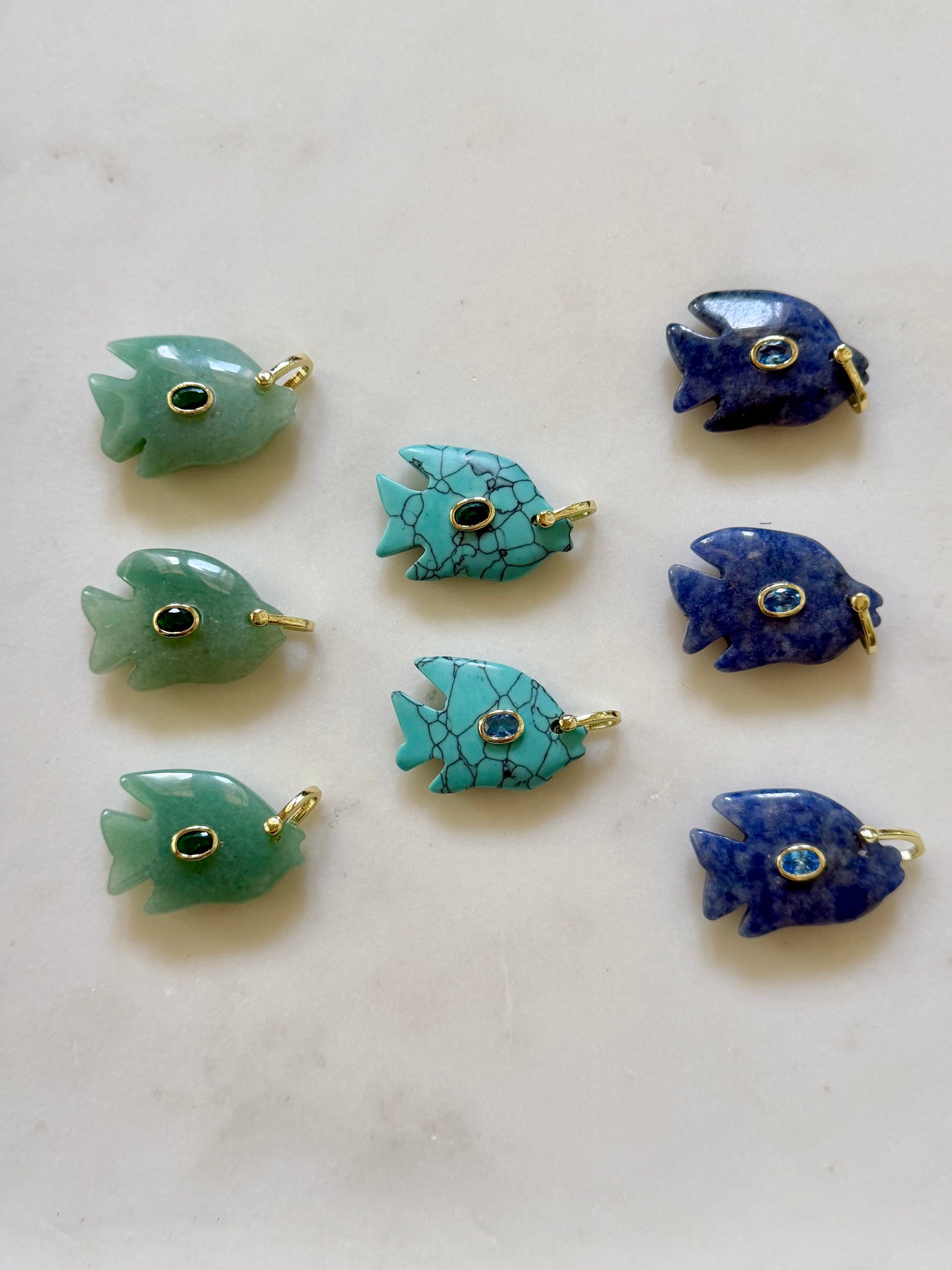 Flounder Fish Charm