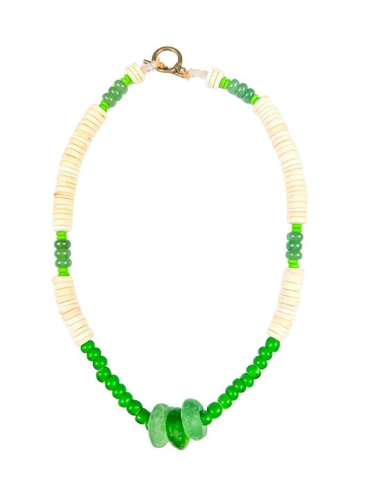 Classic Necklace | Green