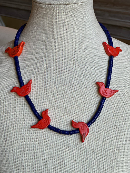 The Loveliest Village Bird Necklace