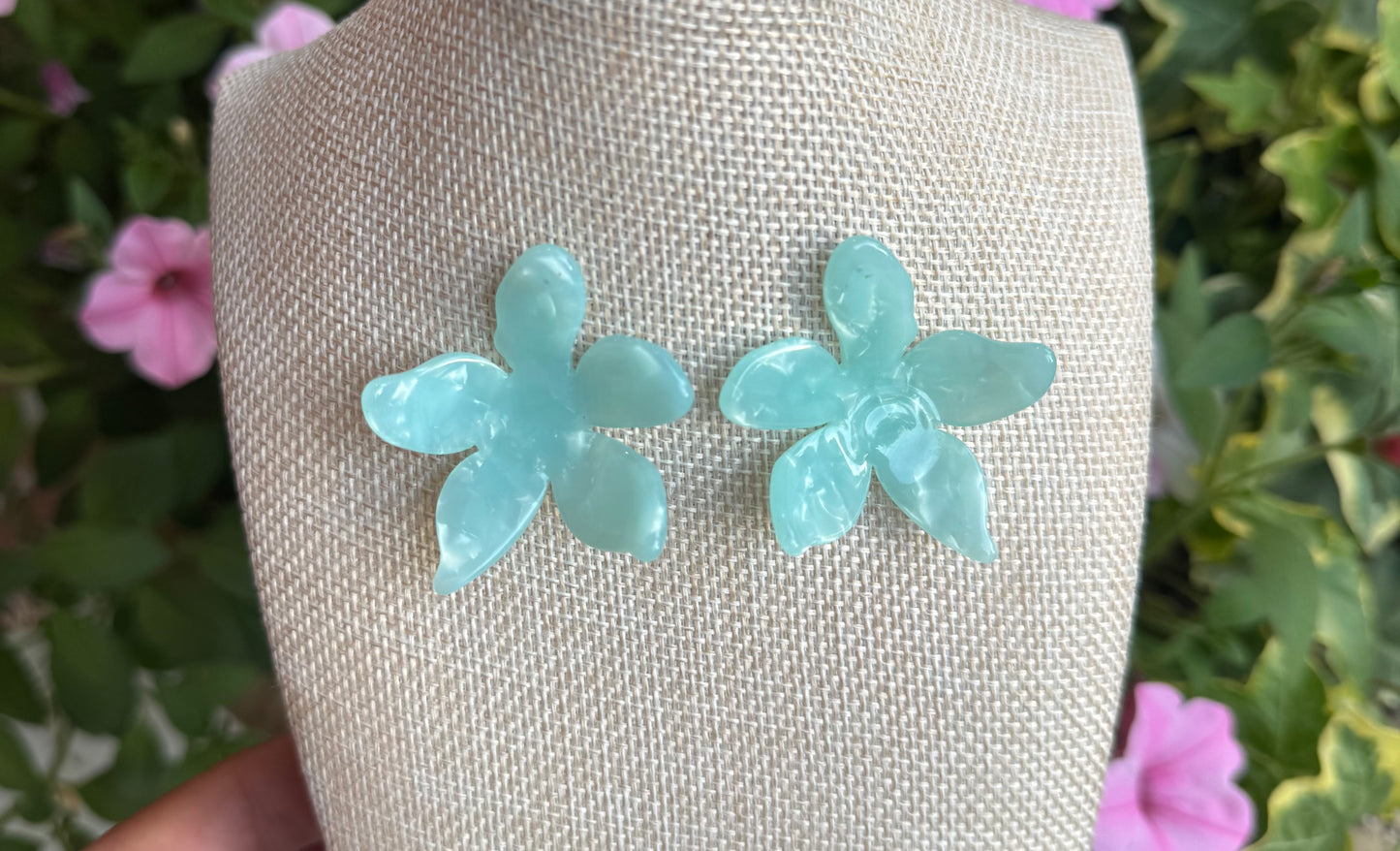 Acrylic Flower Earring