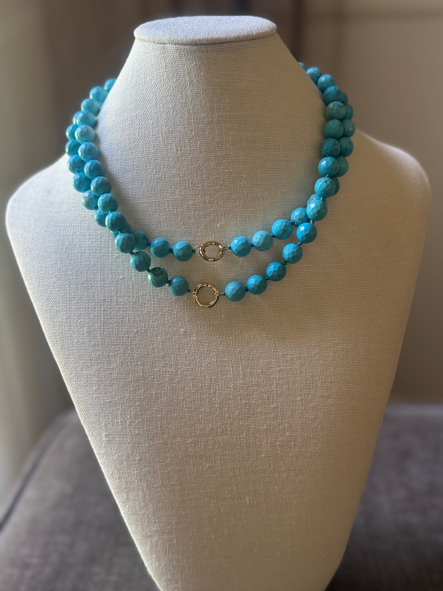 Blue Water Necklace MAGNETIC