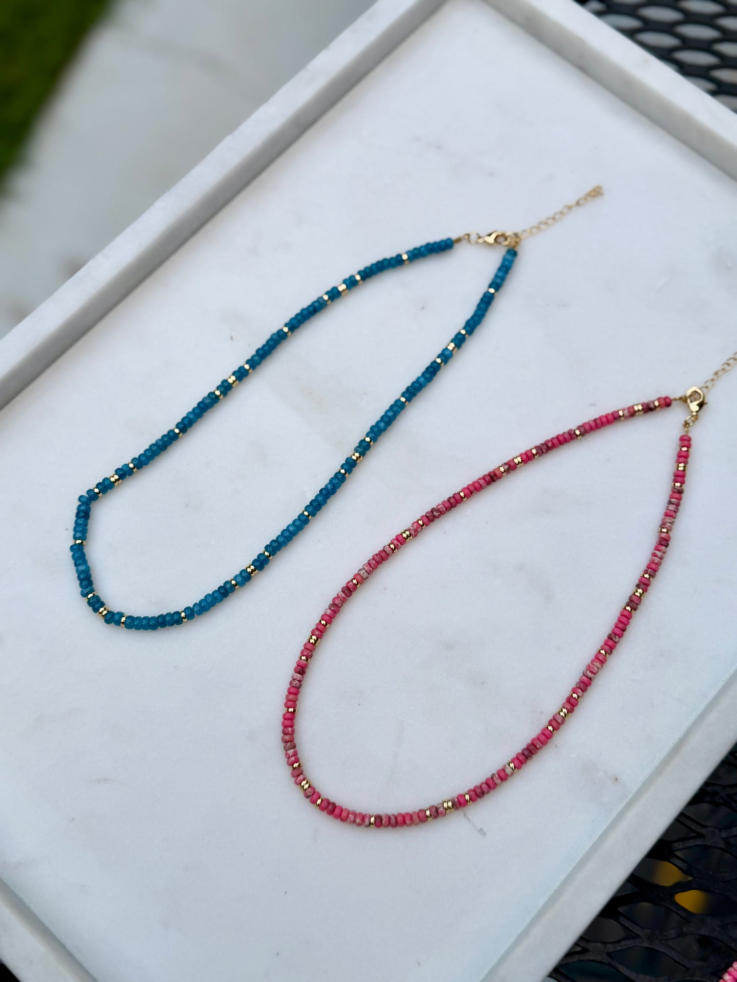 Color Pop Beaded Necklace