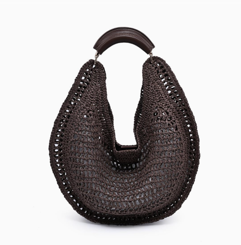 Crochet Hobo Bag