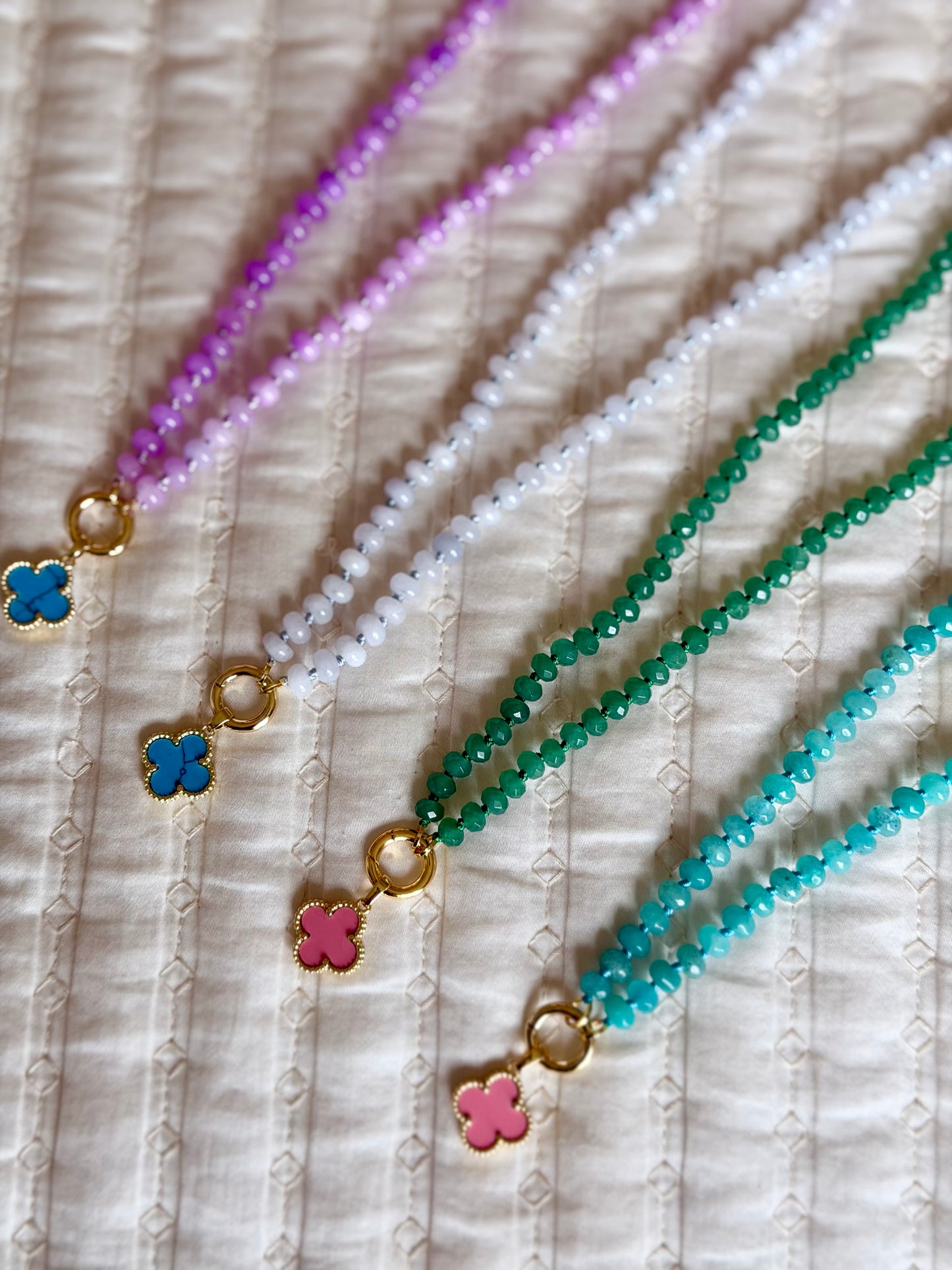 Sprinkle Clover Necklace