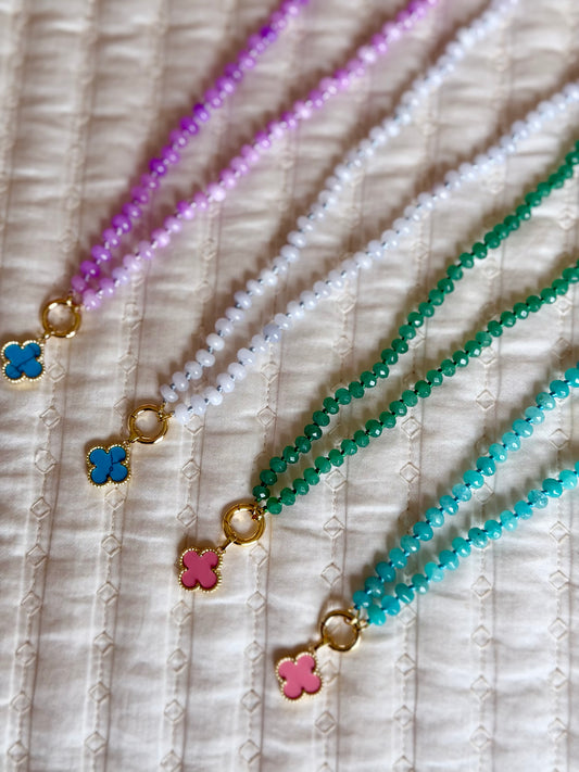Sprinkle Clover Necklace