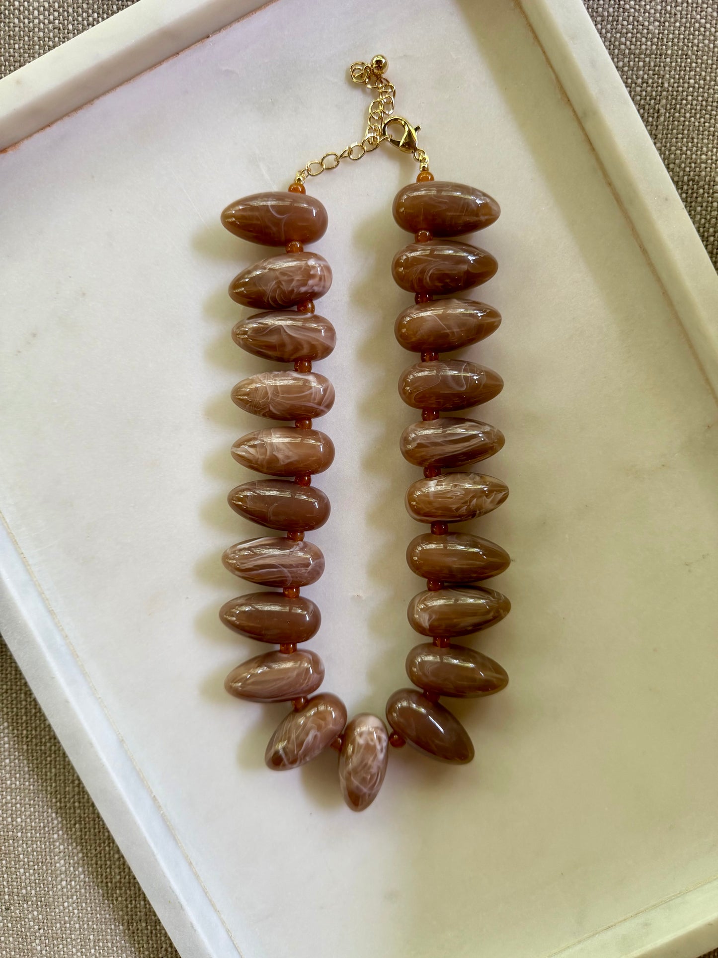 Taupe Grove Necklace