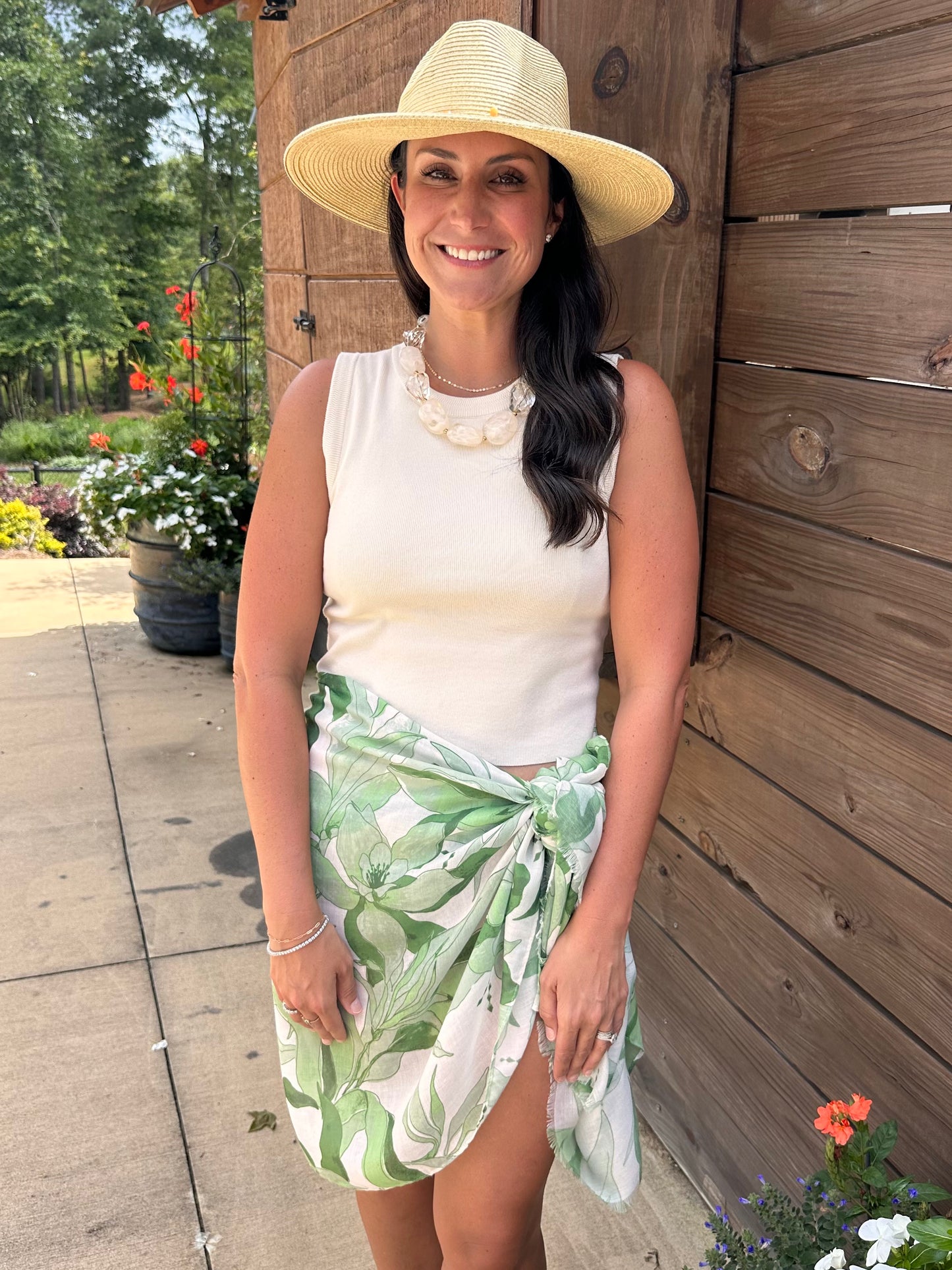 Palm Haven Sarong