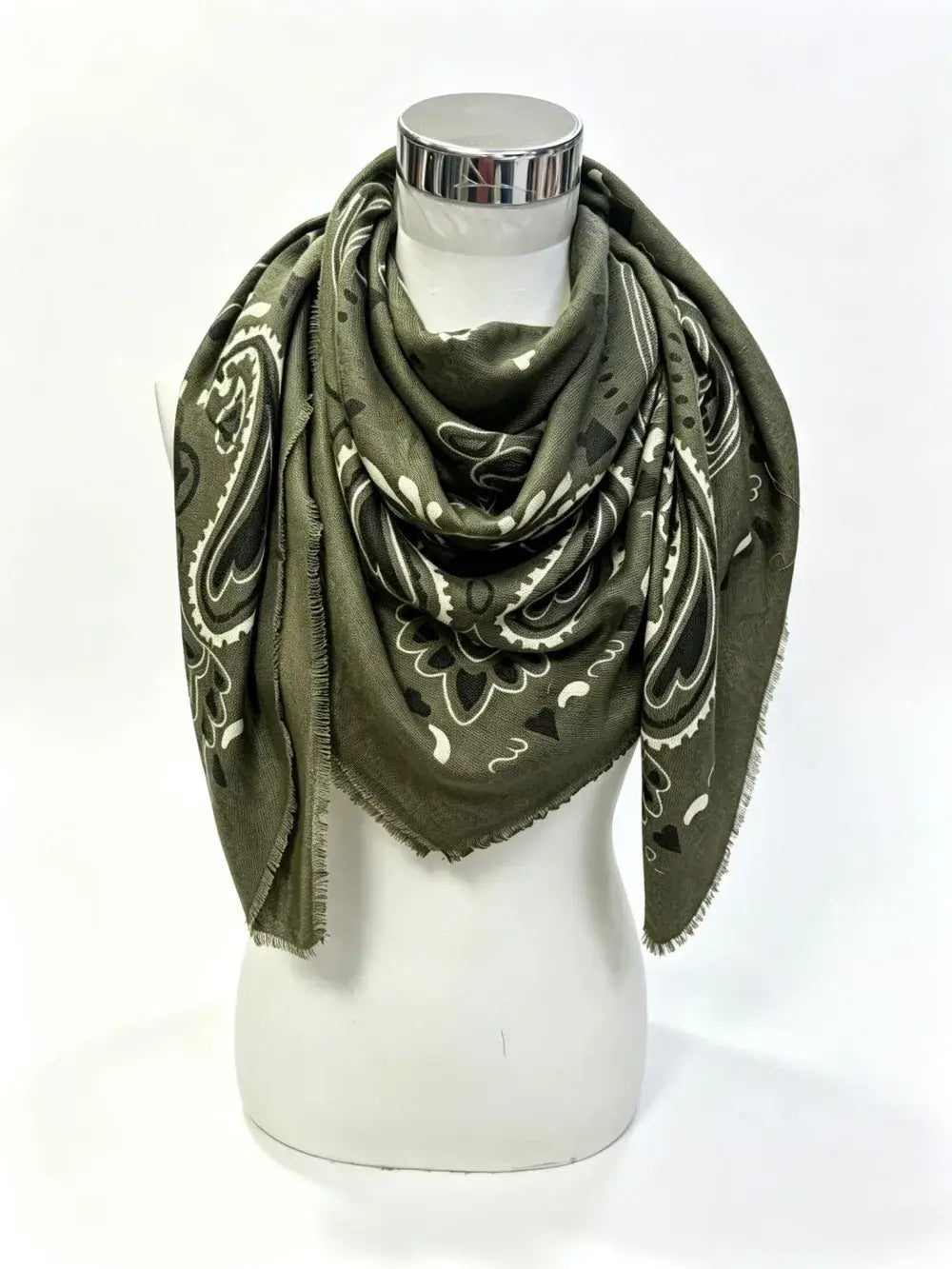 The Virginia Scarf: Green