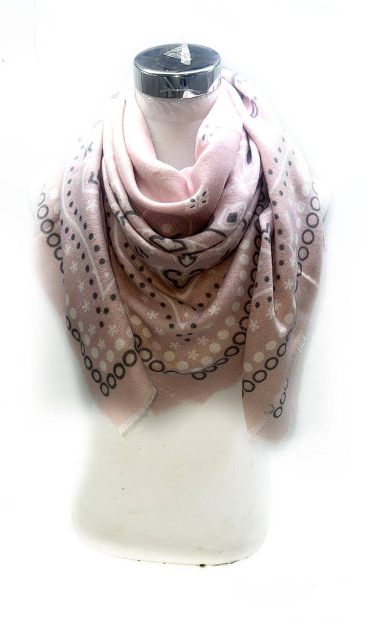 The Jolene Scarf : Pink