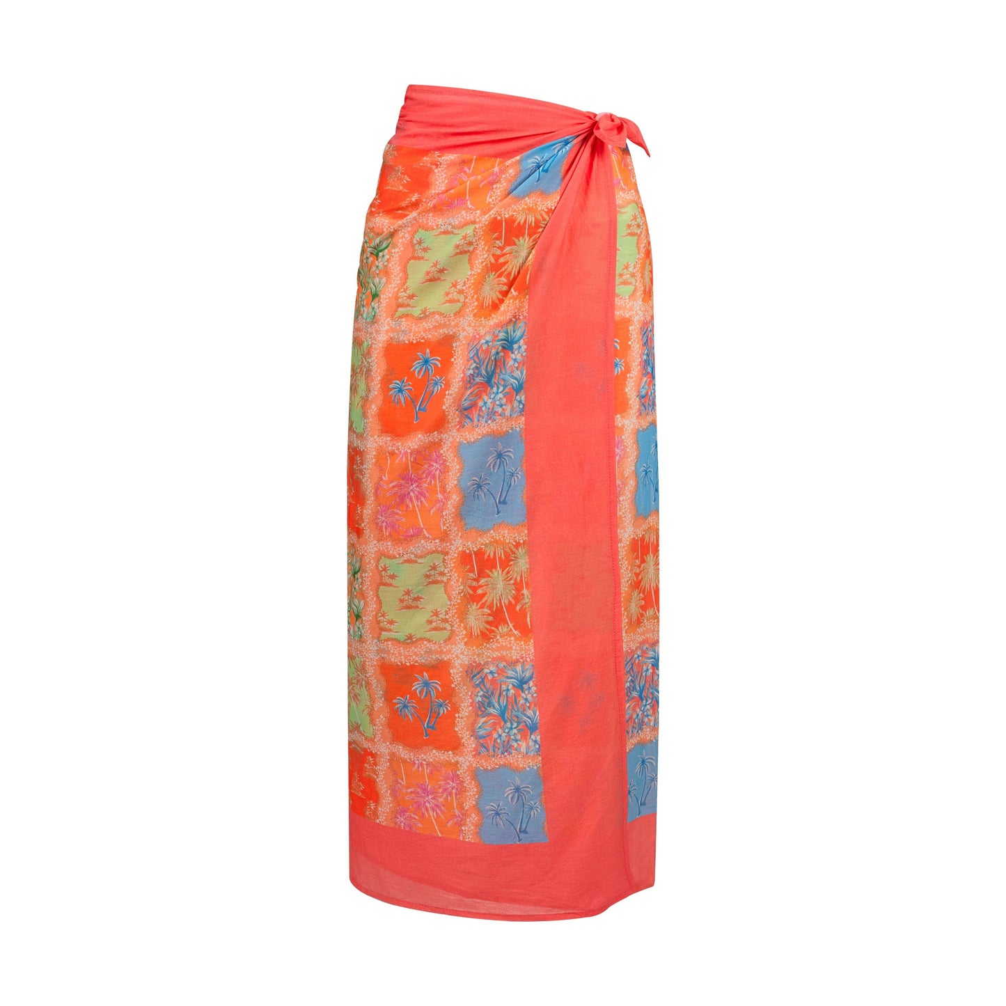 Patchwork Palm Sarong