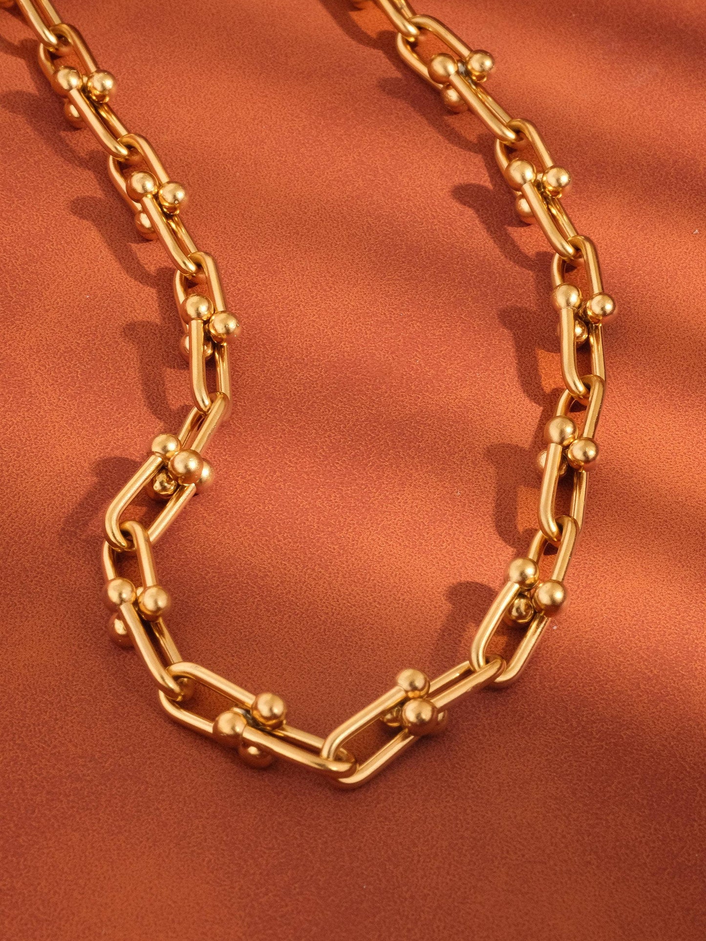Bold Chain Necklace - Yellow Gold