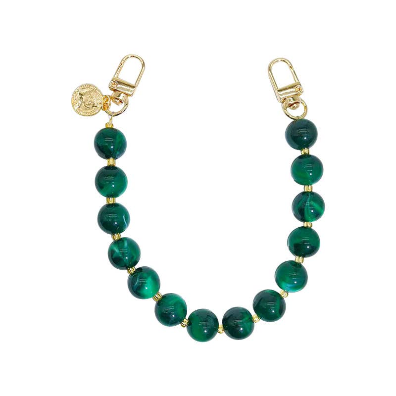 Sophia Phone/ Bag Chain - Emerald