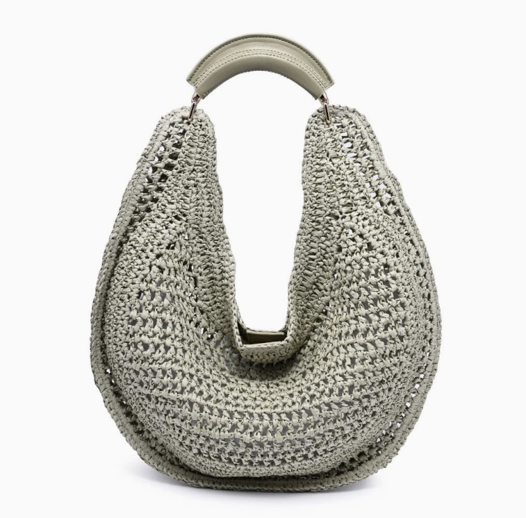 Crochet Hobo Bag