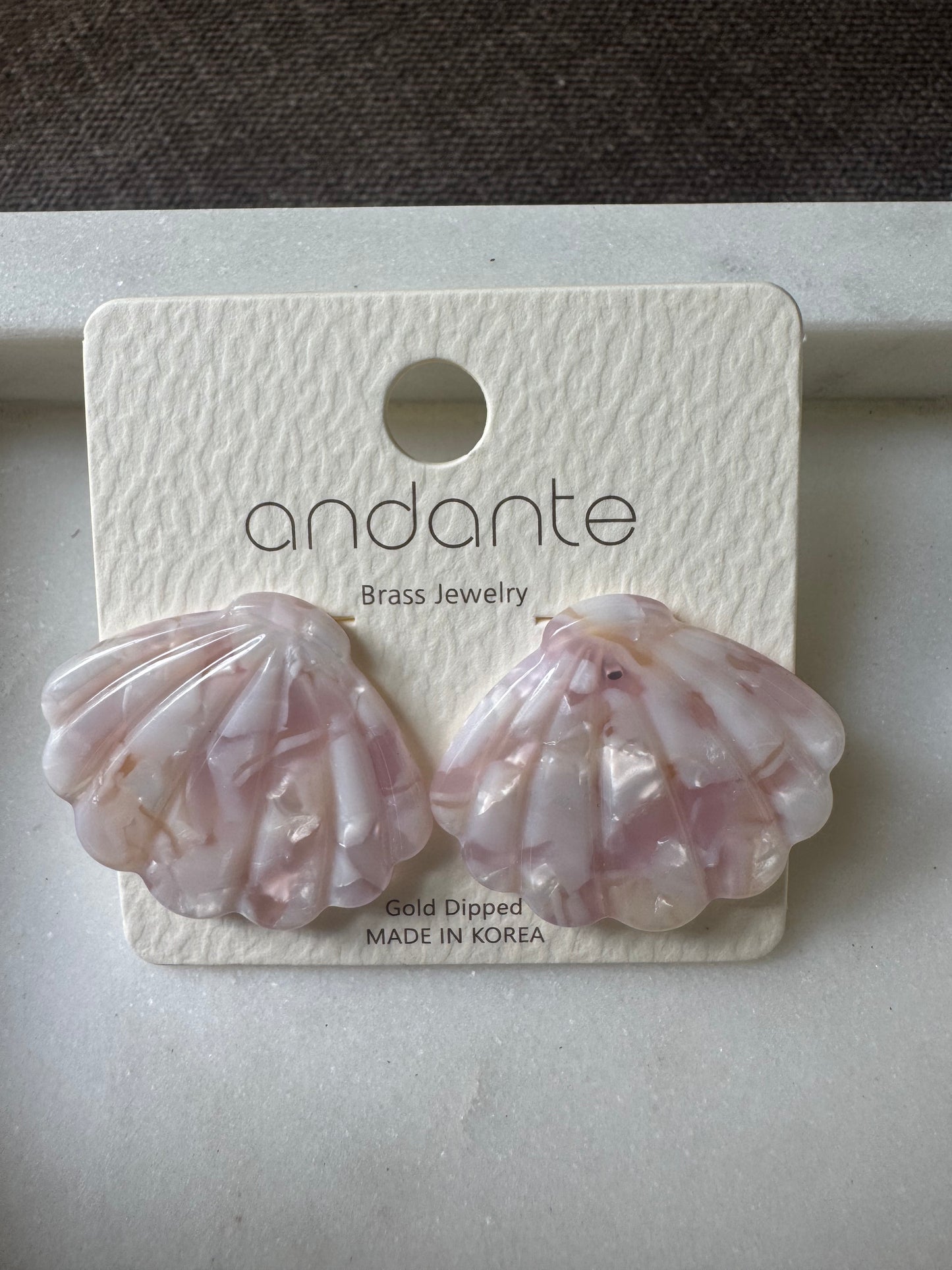 Shell Stud Earrings
