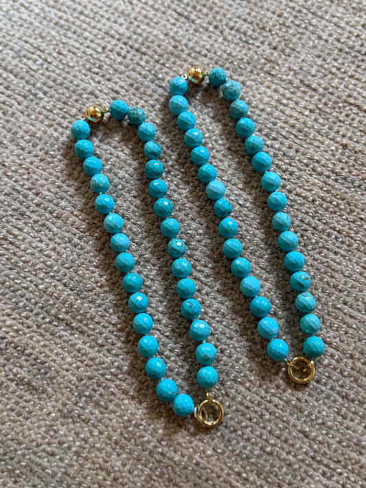 Turquoise Beaded Choker
